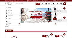 Desktop Screenshot of hanghieusales.com